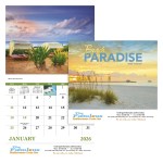 Good Value™ Beach Paradise - Stapled Calendar 2 Good Value™ Beach Paradise - Stapled Calendar 2