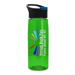 Garyline® Flair Tritan® Bottle with Pop-Up Lid - 26 oz. - TXB63P_translucentgreen_bottle_blackwithblue_lid_full.png Garyline® Flair Tritan® Bottle with Pop-Up Lid - 26 oz. - TXB63P_translucentgreen_bottle_blackwithblue_lid_full.png