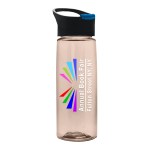 Garyline® Flair Tritan® Bottle with Pop-Up Lid - 26 oz. - TXB63P_mochamousse_bottle_blackwithblue_lid_full.png Garyline® Flair Tritan® Bottle with Pop-Up Lid - 26 oz. - TXB63P_mochamousse_bottle_blackwithblue_lid_full.png