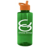 Garyline® Mountaineer Tritan® Bottle with Flip-Straw Lid - 36 oz. - TXB34H_translucentgreen_bottle_orange_lid_1c.png Garyline® Mountaineer Tritan® Bottle with Flip-Straw Lid - 36 oz. - TXB34H_translucentgreen_bottle_orange_lid_1c.png
