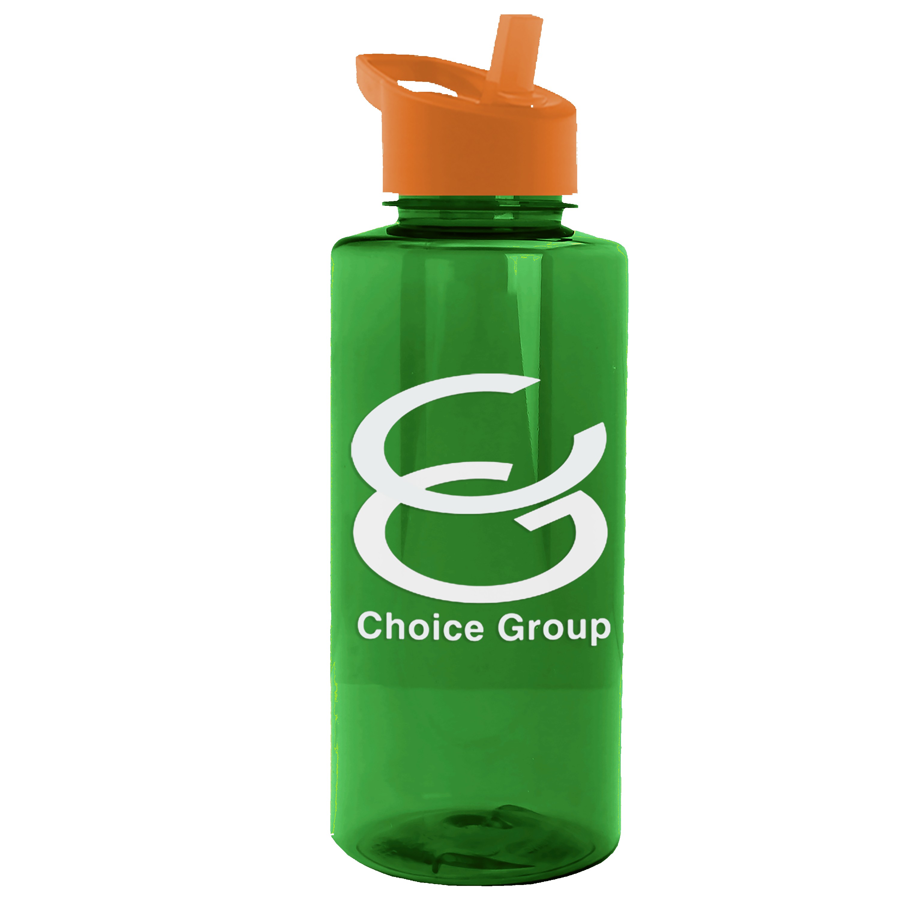 Garyline® Mountaineer Tritan® Bottle with Flip-Straw Lid - 36 oz. 2