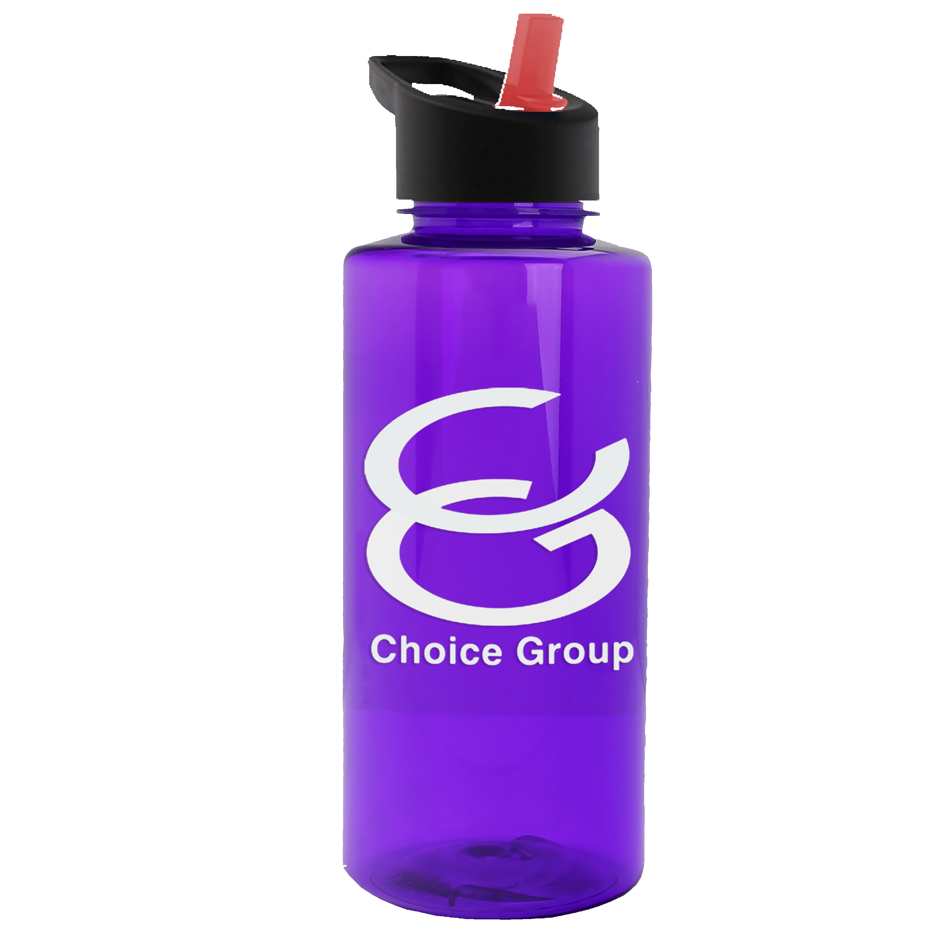 Garyline® Mountaineer Tritan® Bottle with Flip-Straw Lid - 36 oz. 2