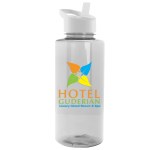 Garyline® Mountaineer Tritan® Bottle with Flip-Straw Lid - 36 oz. - TXB34H_clear_bottle_white_lid_full.png Garyline® Mountaineer Tritan® Bottle with Flip-Straw Lid - 36 oz. - TXB34H_clear_bottle_white_lid_full.png
