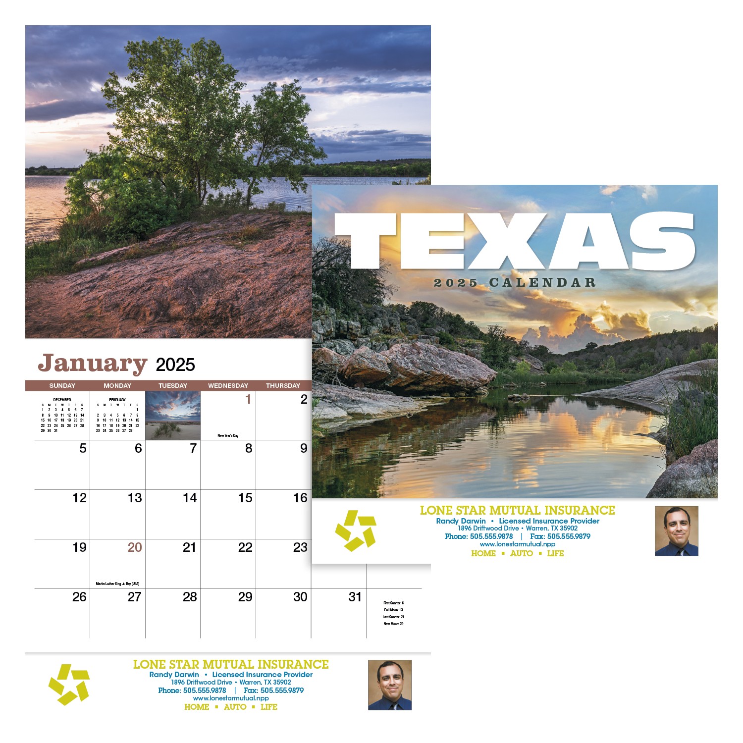 HotLine® Products Texas Appointment Calendar - Stapled 2