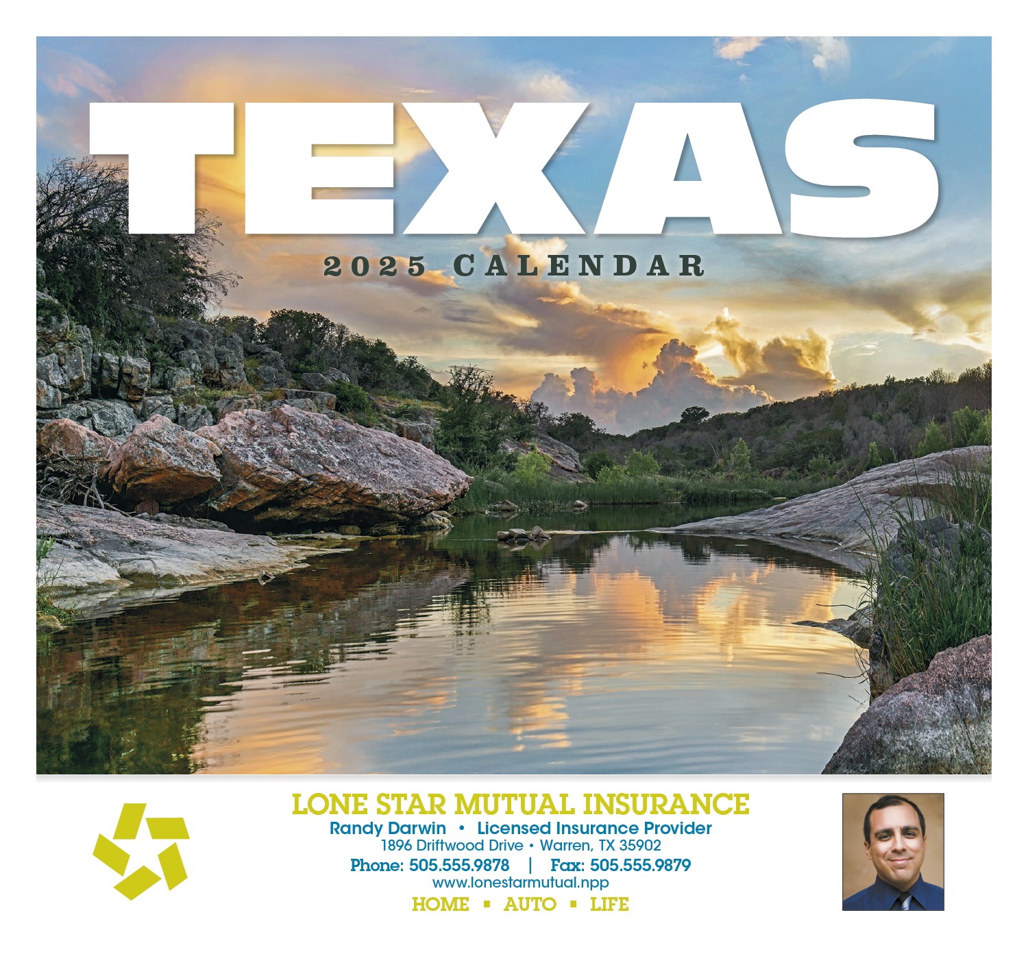 HotLine® Products Texas Appointment Calendar - Stapled 2