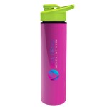 Garyline® Slim Double-Wall Insulated Bottle with Drink-Thru Lid - 16 oz. - IB16D_pink_bottle_limegreen_lid_full.png Garyline® Slim Double-Wall Insulated Bottle with Drink-Thru Lid - 16 oz. - IB16D_pink_bottle_limegreen_lid_full.png
