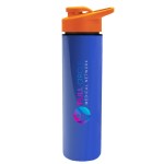 Garyline® Slim Double-Wall Insulated Bottle with Drink-Thru Lid - 16 oz. - IB16D_royalblue_bottle_orange_lid_full.png Garyline® Slim Double-Wall Insulated Bottle with Drink-Thru Lid - 16 oz. - IB16D_royalblue_bottle_orange_lid_full.png