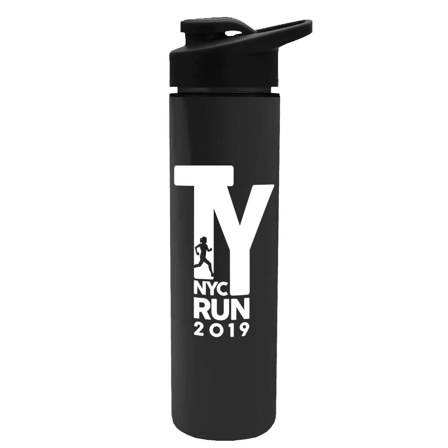 Garyline® Slim Double-Wall Insulated Bottle with Drink-Thru Lid - 16 oz. 2