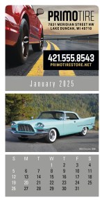 Triumph® Calendars Press-N-Stick Full-Color Header Cruisin? Cars Calendar - V7899FC Each month of this 13-month calendar showcases a different vintage car. Triumph® Calendars Press-N-Stick Full-Color Header Cruisin? Cars Calendar - V7899FC Each month of this 13-month calendar showcases a different vintage car.