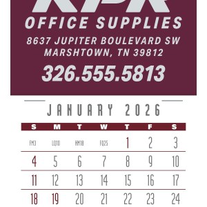 Triumph® Calendars Press-N-Stick Contemporary Calendar 2 Triumph® Calendars Press-N-Stick Contemporary Calendar 2