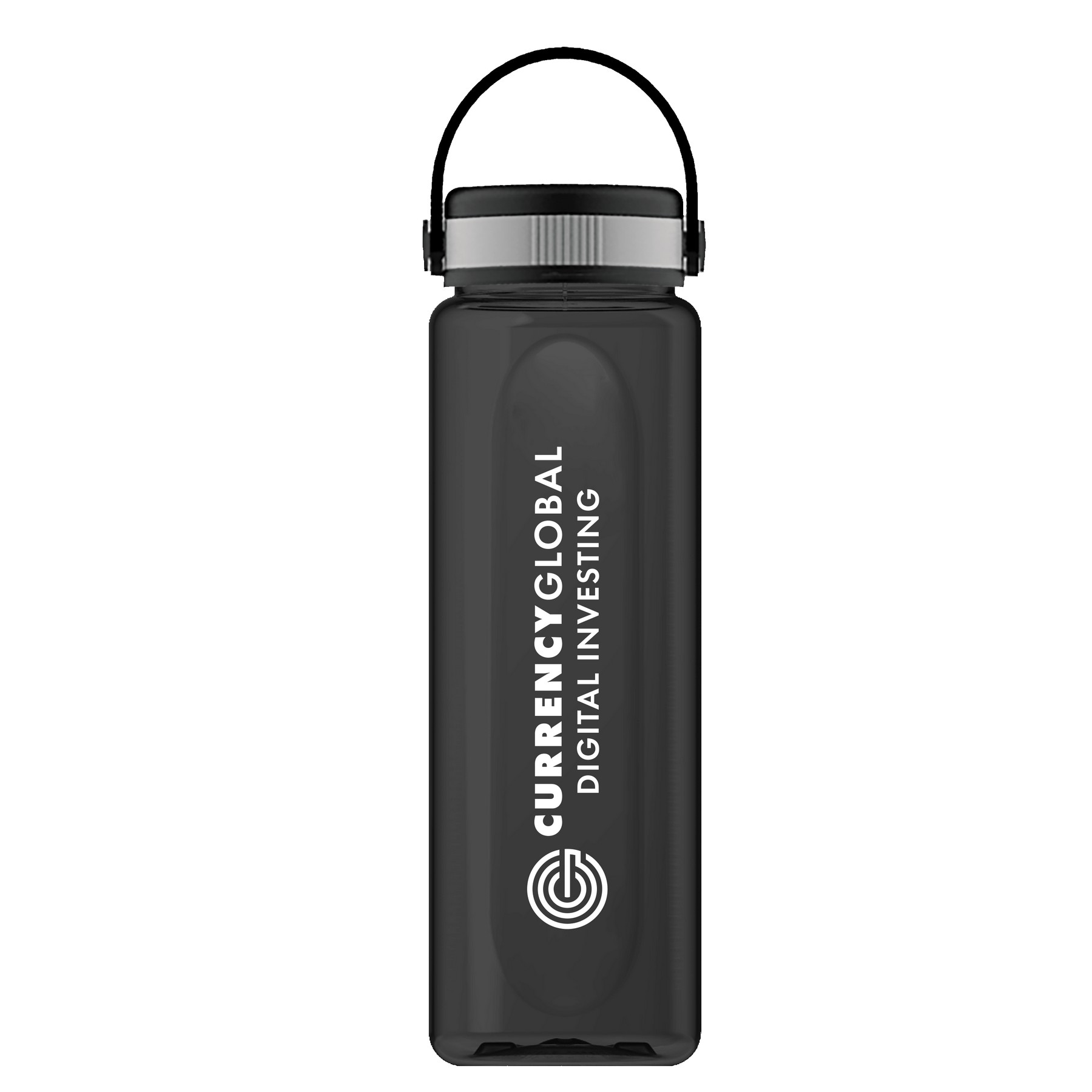 Garyline® Boss Embossed RPET Bottle with Grip Lid - 26 oz. 2