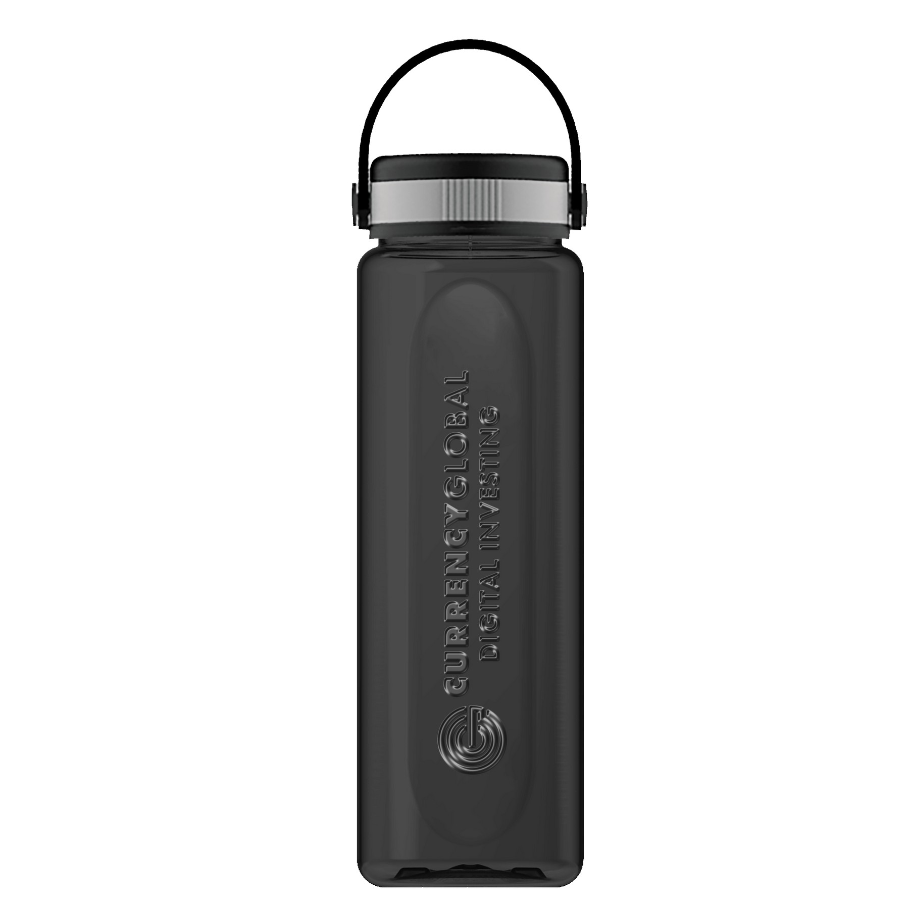 Garyline® Boss Embossed RPET Bottle with Grip Lid - 26 oz. 2