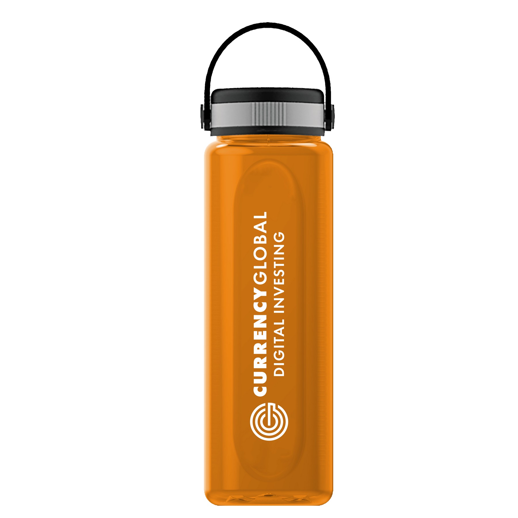 Garyline® Boss Embossed RPET Bottle with Grip Lid - 26 oz. 2