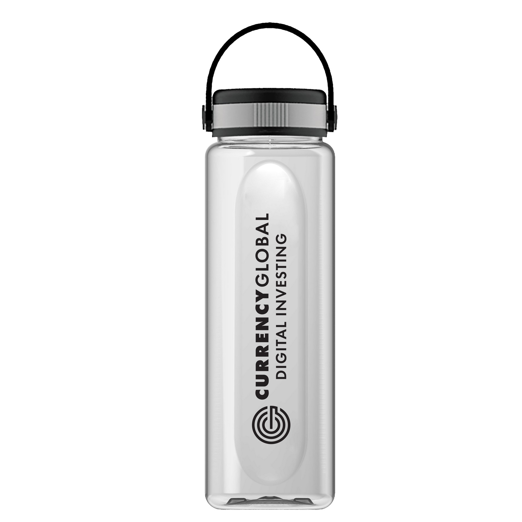 Garyline® Boss Embossed RPET Bottle with Grip Lid - 26 oz. 2