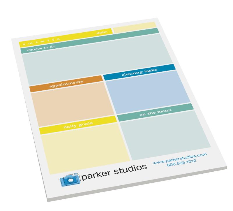 Souvenir® Sticky Note™ 6" x 9" Large Pad, 25 sheet 2 Souvenir® Sticky Note™ 6" x 9" Large Pad, 25 sheet 2