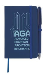 Good Value™ Mini Value Notebook with Joy Pen - 15960 navy image Good Value™ Mini Value Notebook with Joy Pen - 15960 navy image