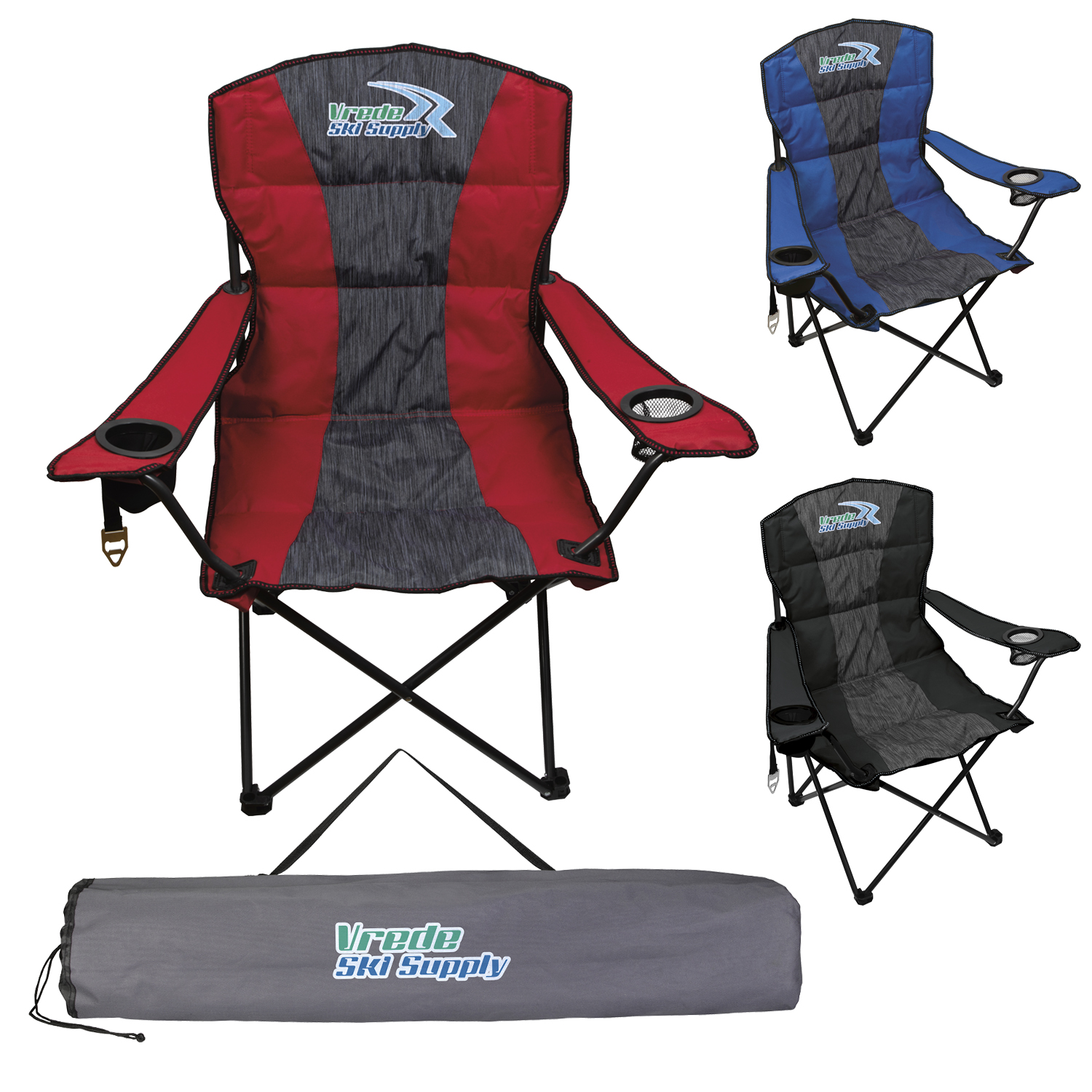 Premium Heather Stripe Chair 2
