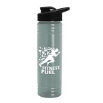 Garyline® Slim Fit RPET Bottle with Drink-Thru Lid - 24 oz. 2 Garyline® Slim Fit RPET Bottle with Drink-Thru Lid - 24 oz. 2