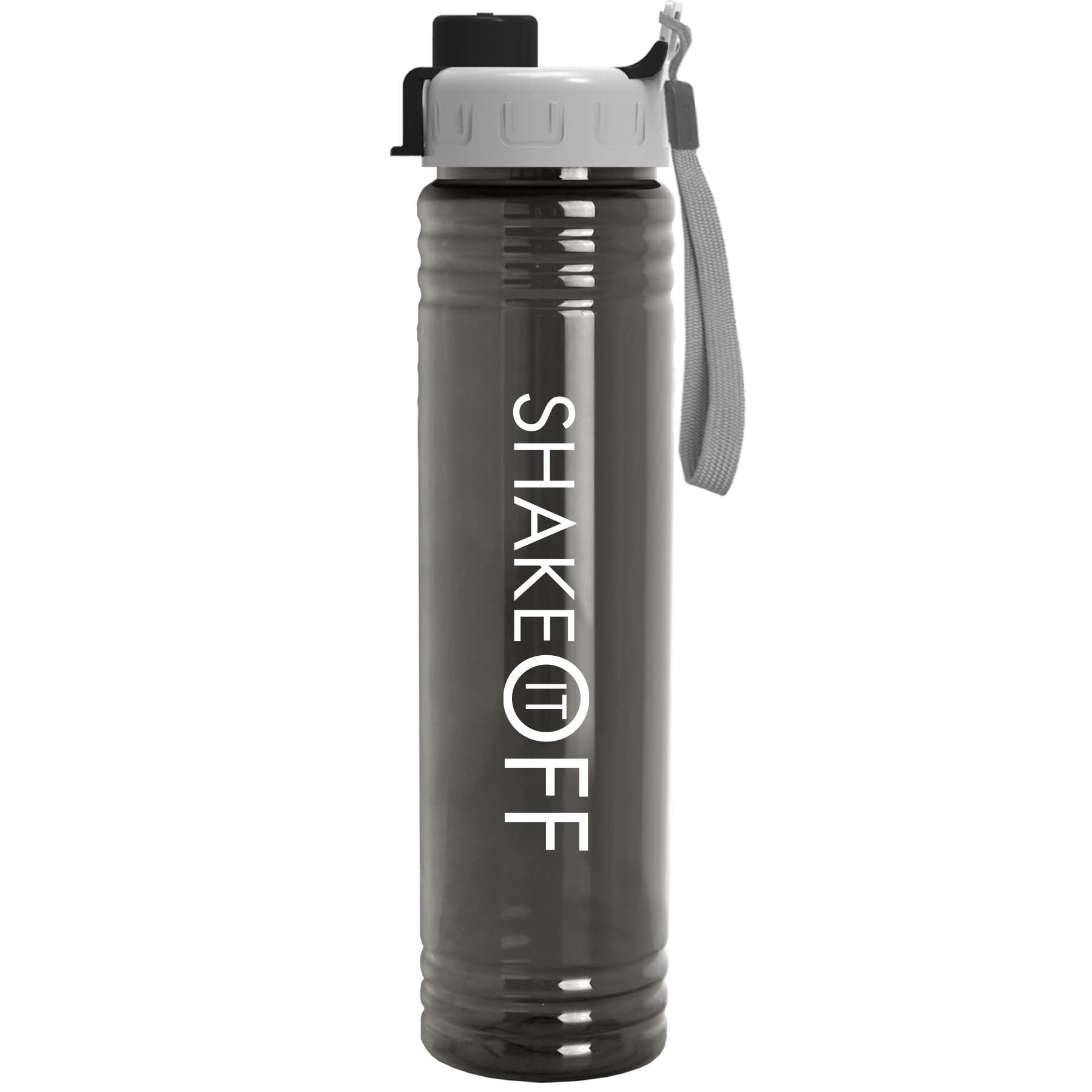 The Adventure - 32 Oz. Transparent Bottle With Quick Snap Lid Made With Tritan Renew 1