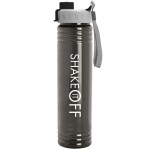 The Adventure - 32 Oz. Transparent Bottle With Quick Snap Lid Made With Tritan Renew - Smoke with Gray/Black The Adventure - 32 Oz. Transparent Bottle With Quick Snap Lid Made With Tritan Renew - Smoke with Gray/Black