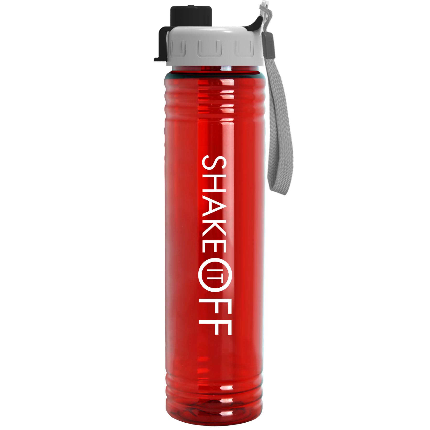 The Adventure - 32 Oz. Transparent Bottle With Quick Snap Lid Made With Tritan Renew 1
