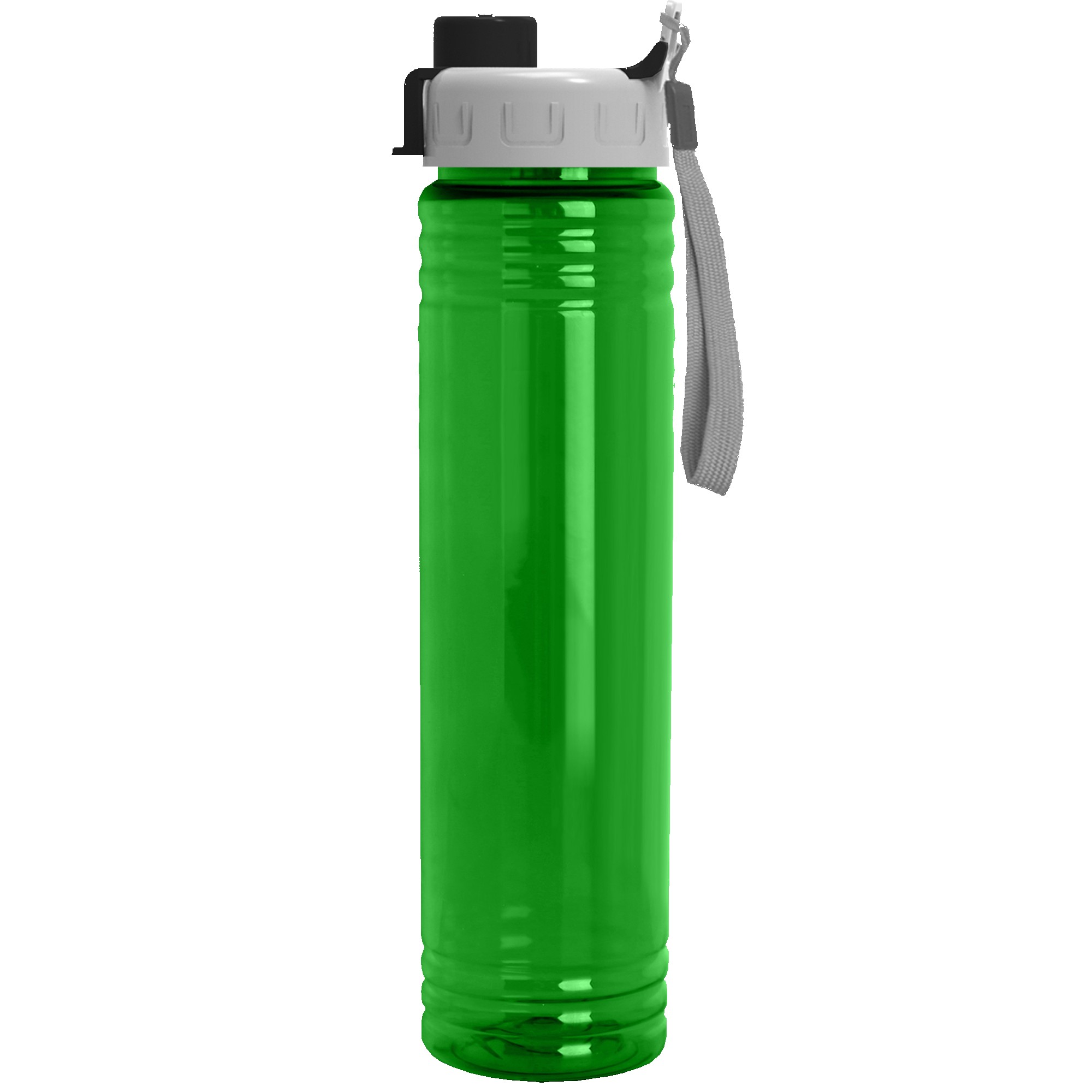 The Adventure - 32 Oz. Transparent Bottle With Quick Snap Lid Made With Tritan Renew 1