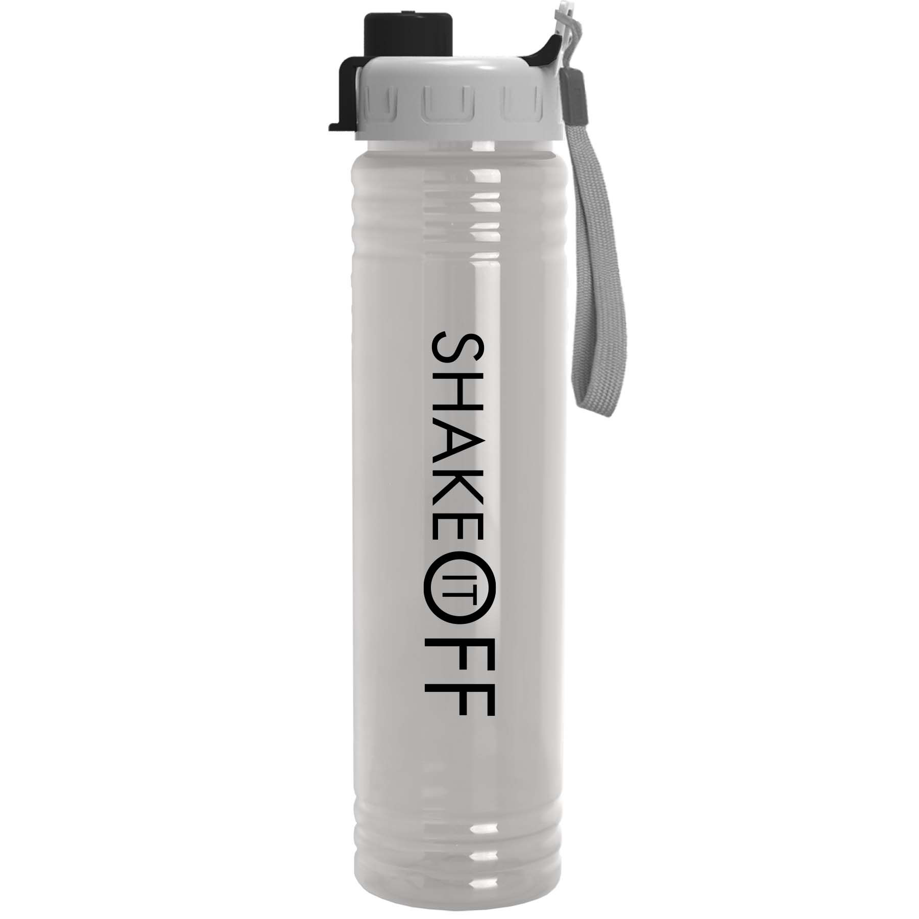 The Adventure - 32 Oz. Transparent Bottle With Quick Snap Lid Made With Tritan Renew 1