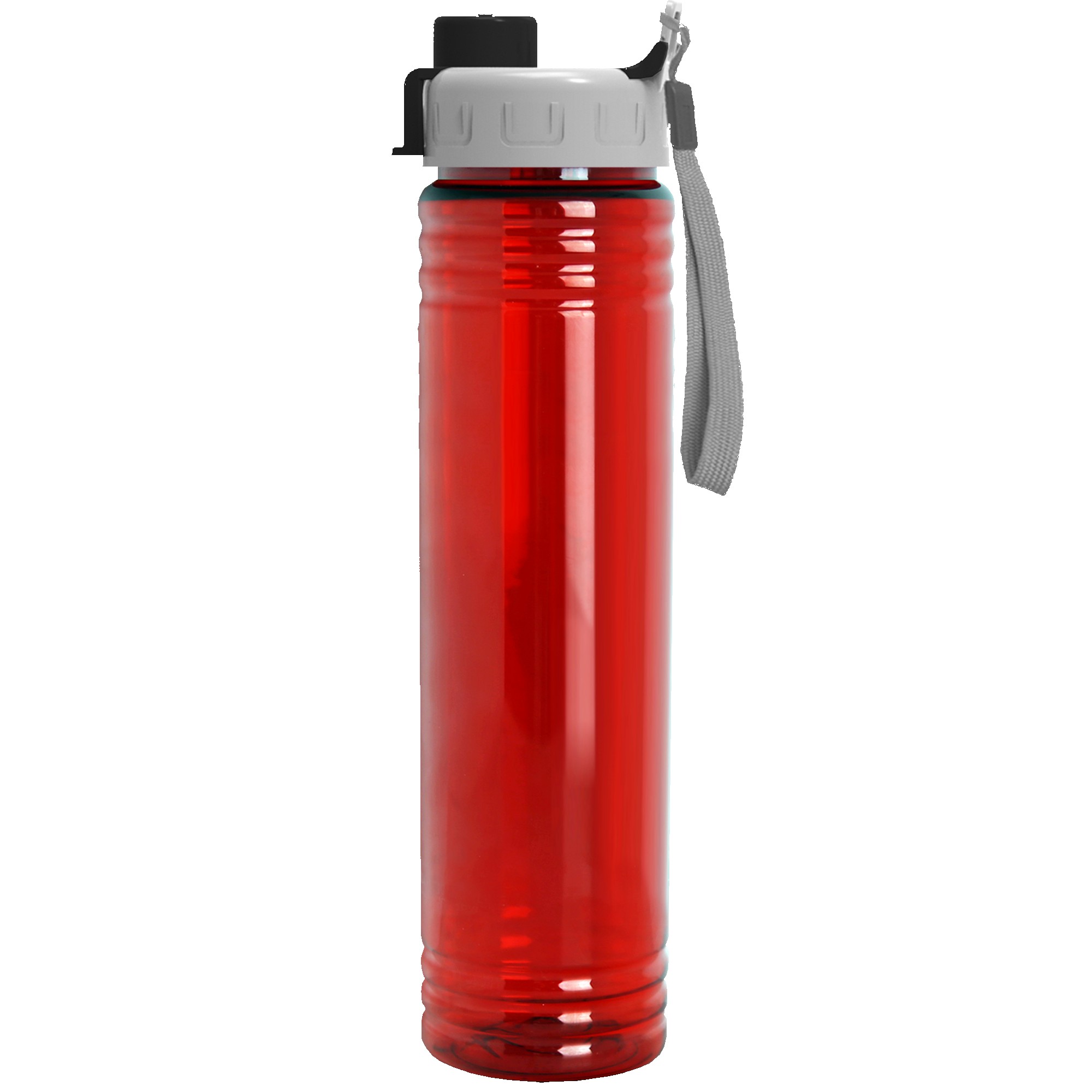 The Adventure - 32 Oz. Transparent Bottle With Quick Snap Lid Made With Tritan Renew 1