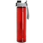 The Adventure - 32 Oz. Transparent Bottle With Quick Snap Lid Made With Tritan Renew - Transparent Red The Adventure - 32 Oz. Transparent Bottle With Quick Snap Lid Made With Tritan Renew - Transparent Red