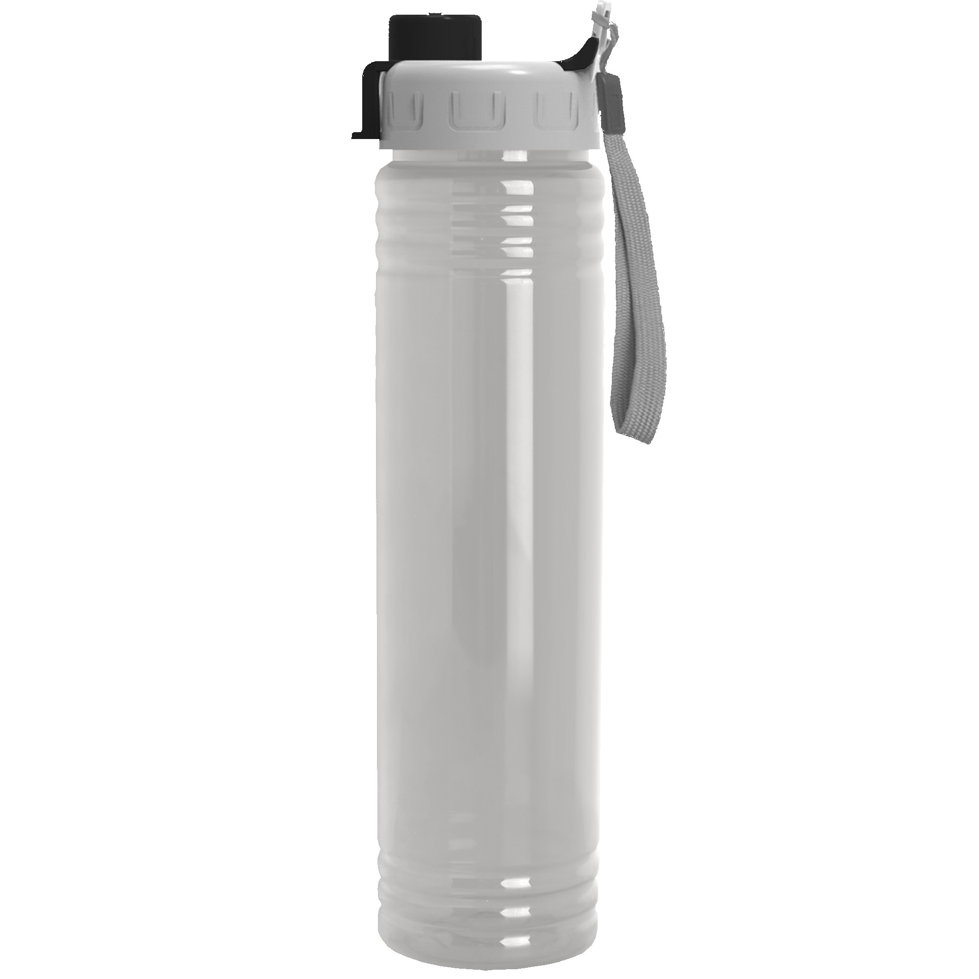 The Adventure - 32 Oz. Transparent Bottle With Quick Snap Lid Made With Tritan Renew 1