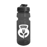24 oz. UpCycle Sports bottle with USA Flip lid - Smoke Black 24 oz. UpCycle Sports bottle with USA Flip lid - Smoke Black