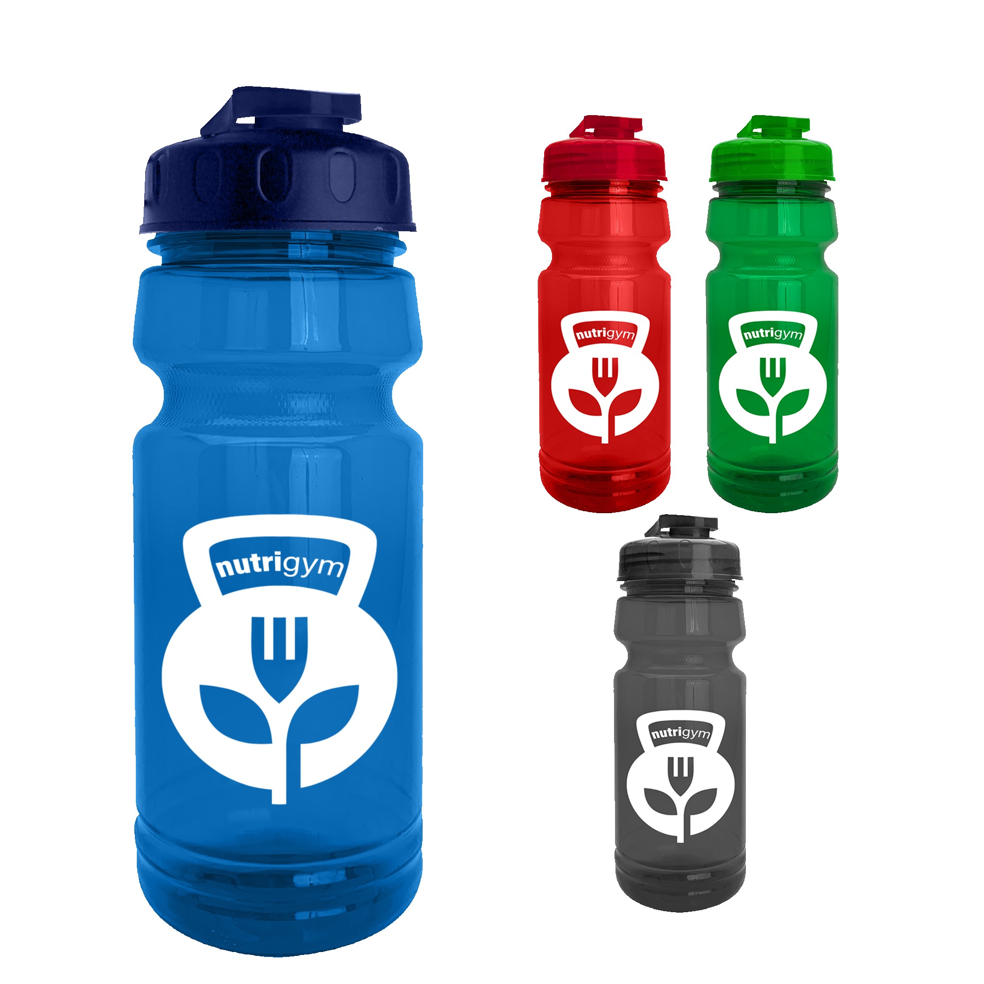 24 oz. UpCycle Sports bottle with USA Flip lid 1