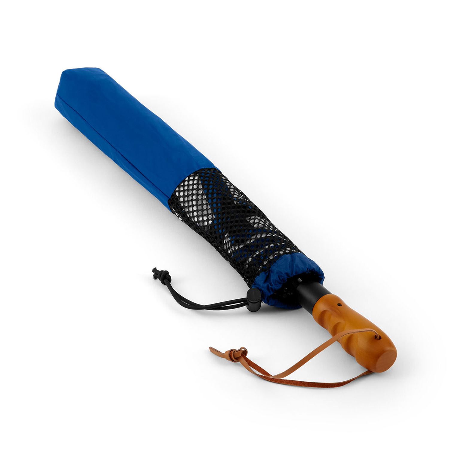 Shed Rain™ Windjammer® 58" Vented Wooden-Handled Auto-Open Jumbo Compact Umbrella 2