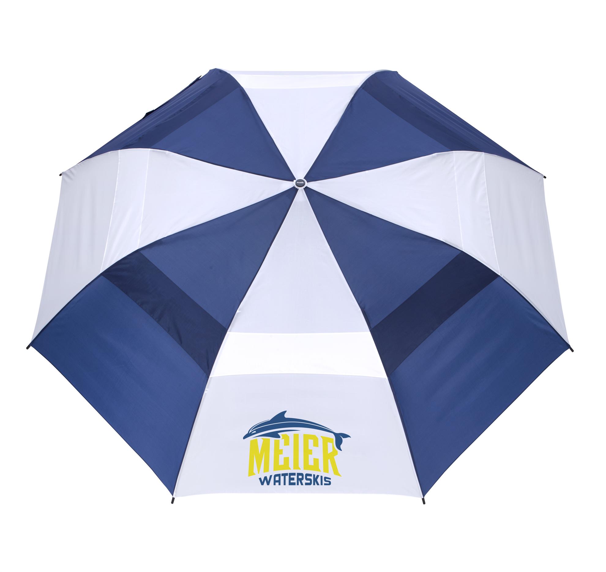 Shed Rain™ Windjammer® 58" Vented Wooden-Handled Auto-Open Jumbo Compact Umbrella 2