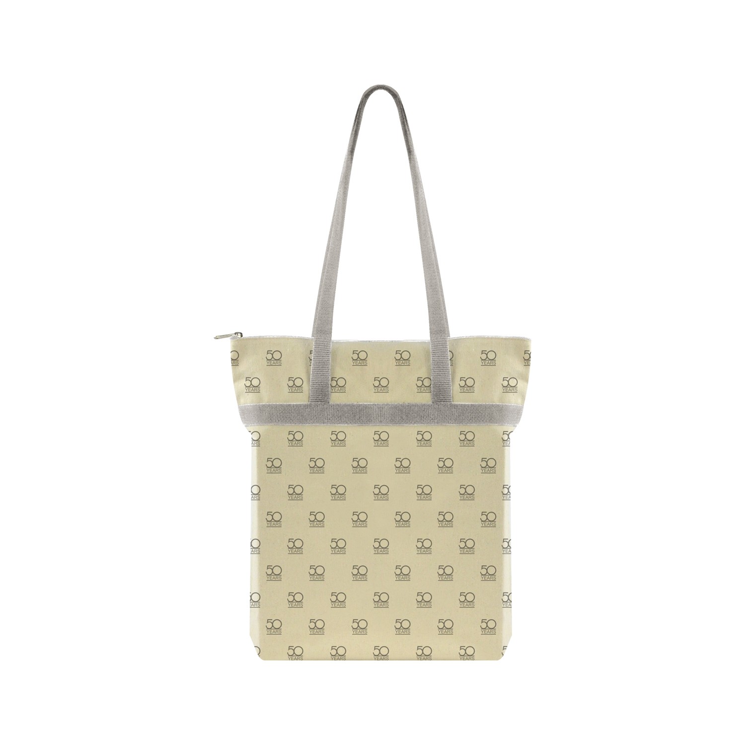 Made-to-Order Zippered Tote All-Over Print 2