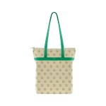 Made-to-Order Zippered Tote All-Over Print - green handles Made-to-Order Zippered Tote All-Over Print - green handles