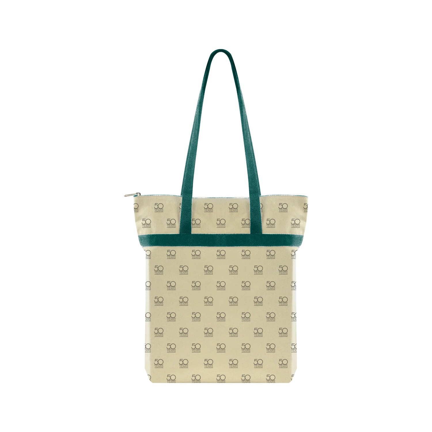 Made-to-Order Zippered Tote All-Over Print 2