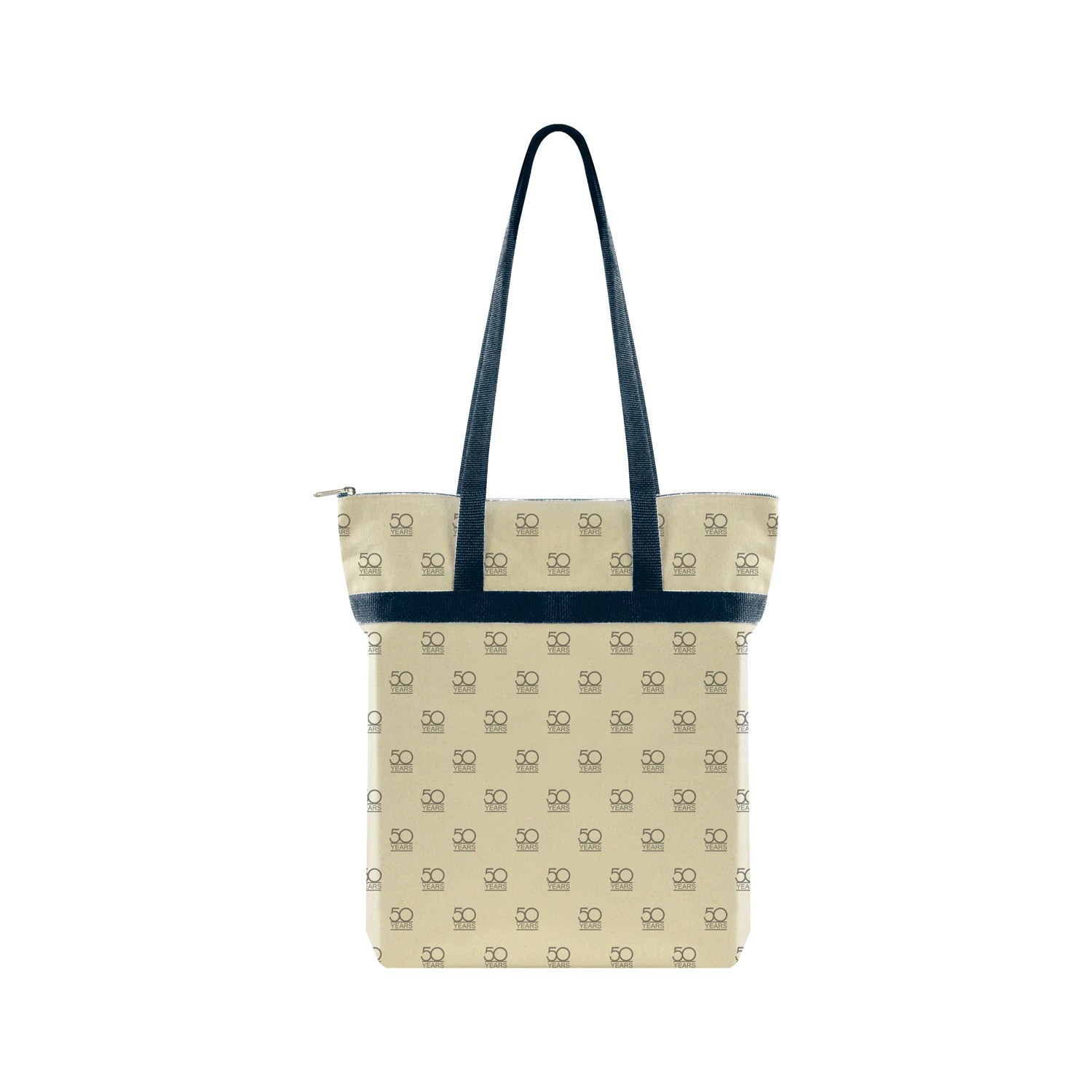 Made-to-Order Zippered Tote All-Over Print 2