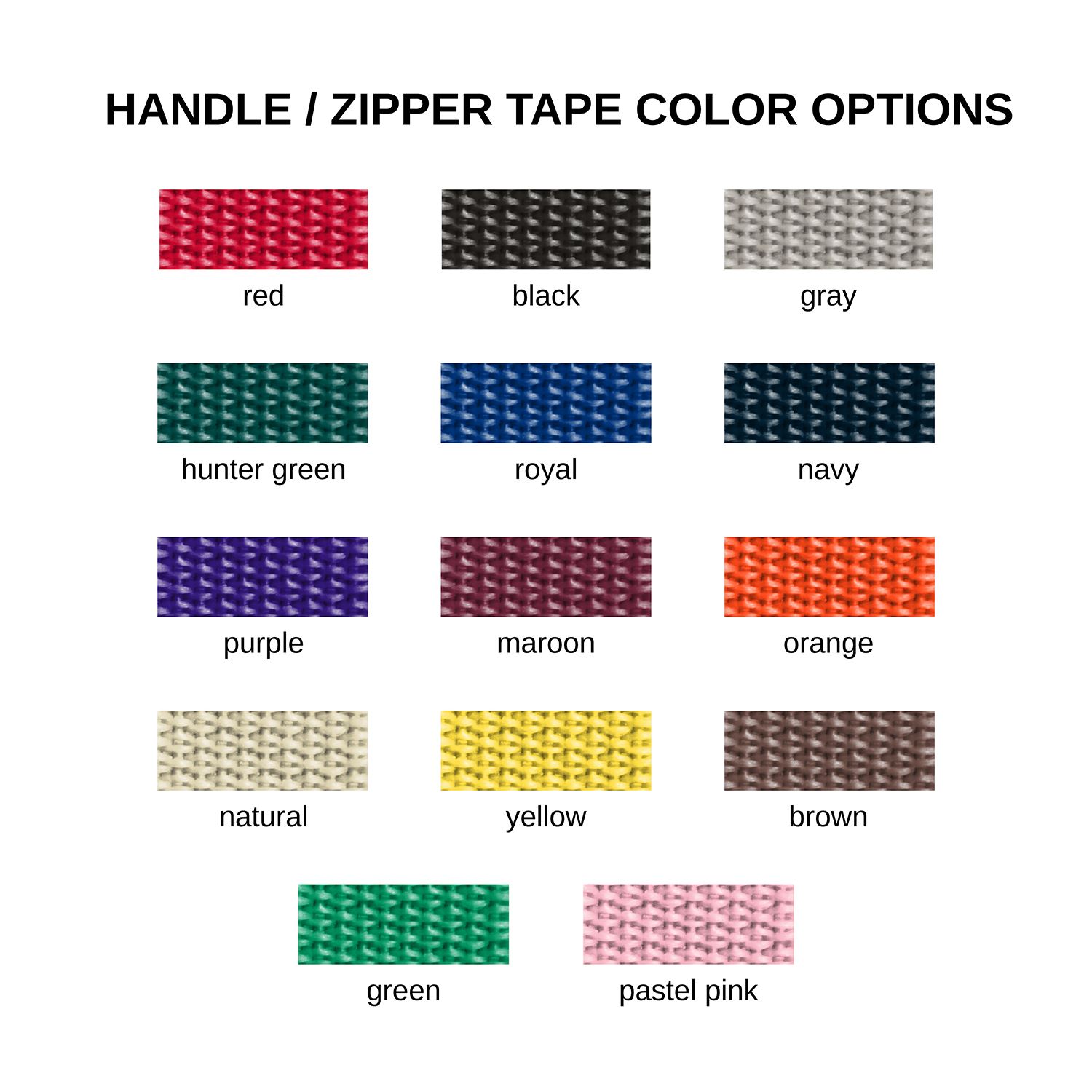 Made-to-Order Zippered Tote All-Over Print 2