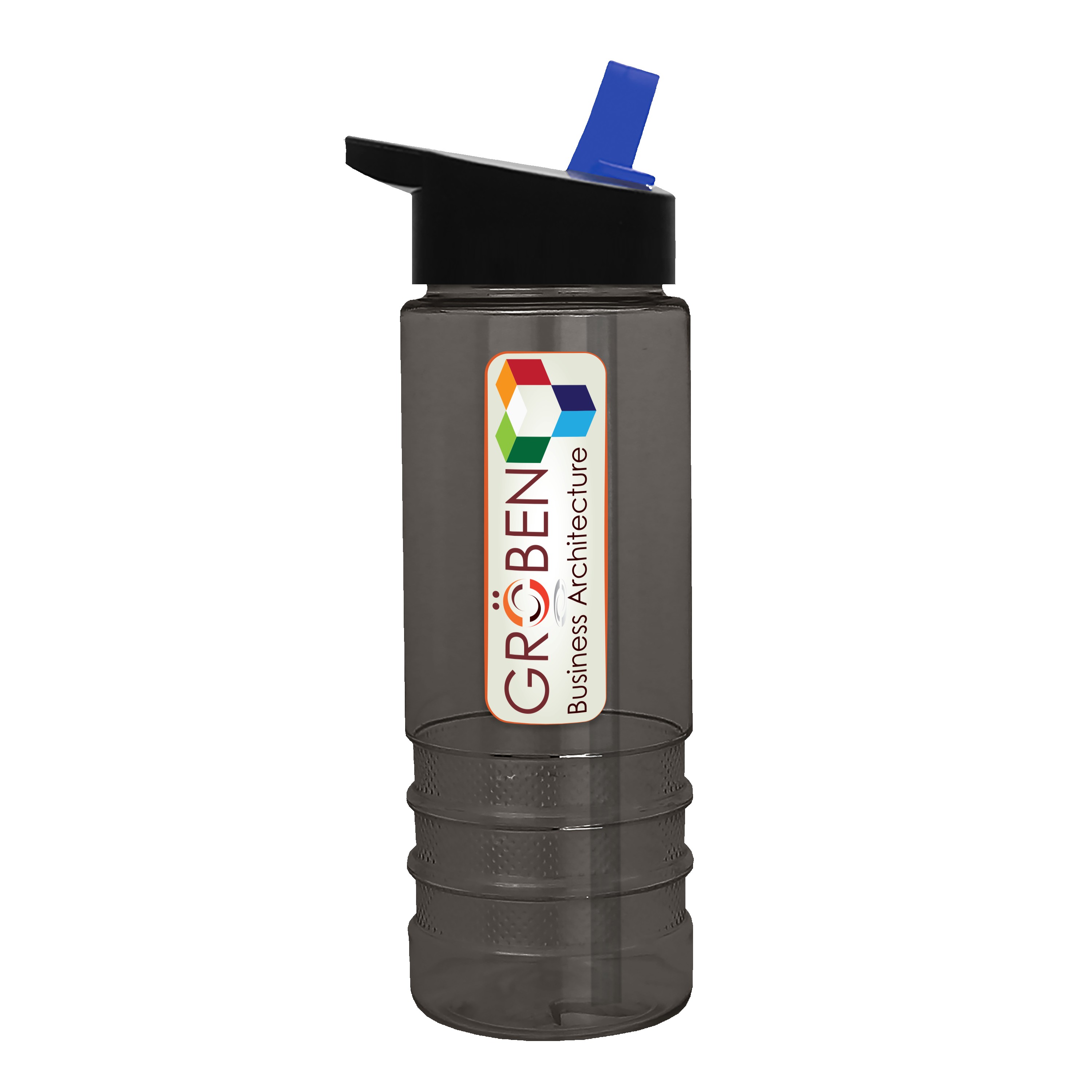Garyline® Salute Bottle with Flip-Straw Lid - 24 oz. 2