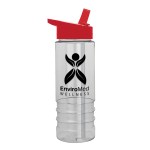 Garyline® Salute Bottle with Flip-Straw Lid - 24 oz. - TXB93H_clear_bottle_red_lid_frost_straw_1c.png Garyline® Salute Bottle with Flip-Straw Lid - 24 oz. - TXB93H_clear_bottle_red_lid_frost_straw_1c.png