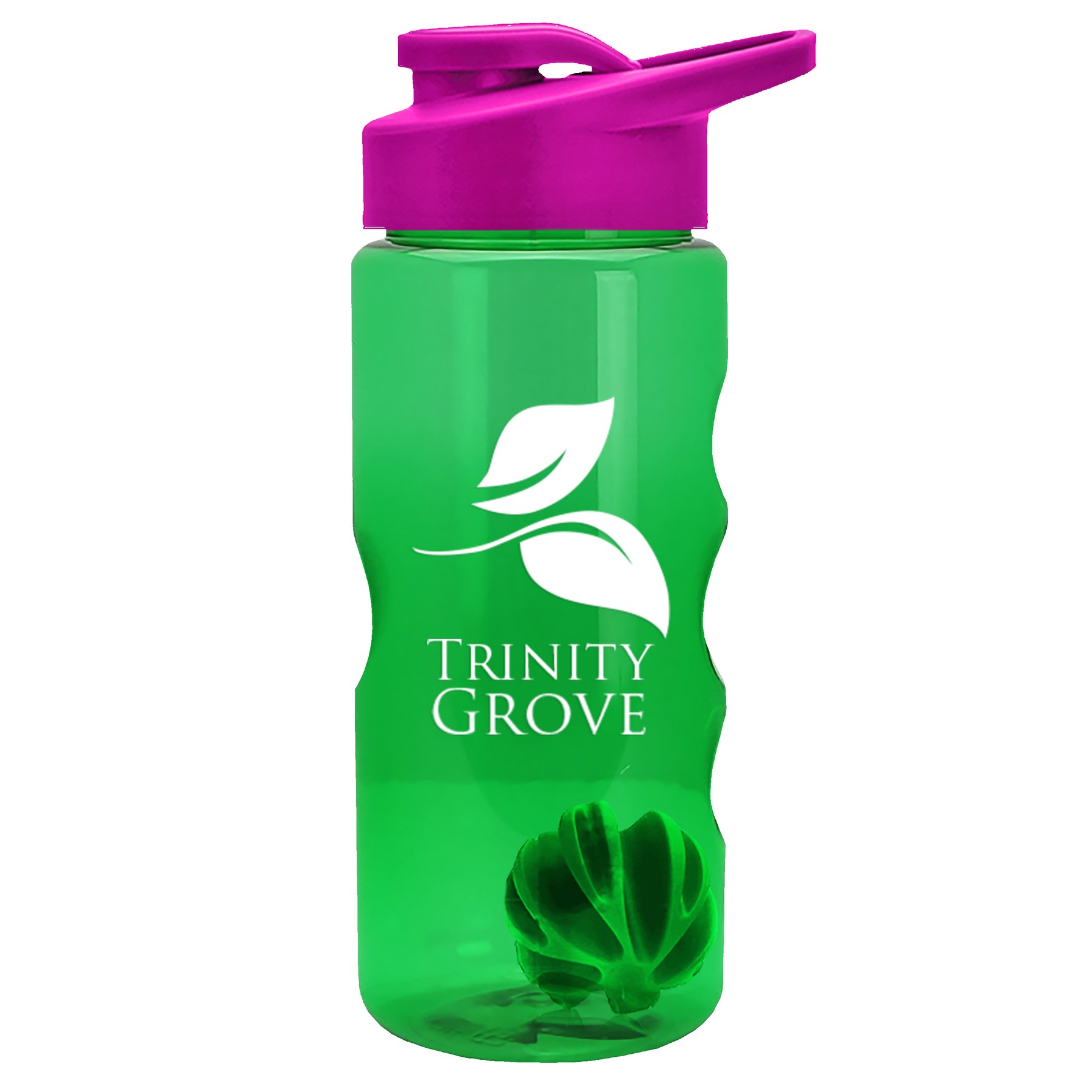 Garyline® Mini Mountain Tritan® Shaker Bottle with Drink-Thru Lid - 22 oz. 2