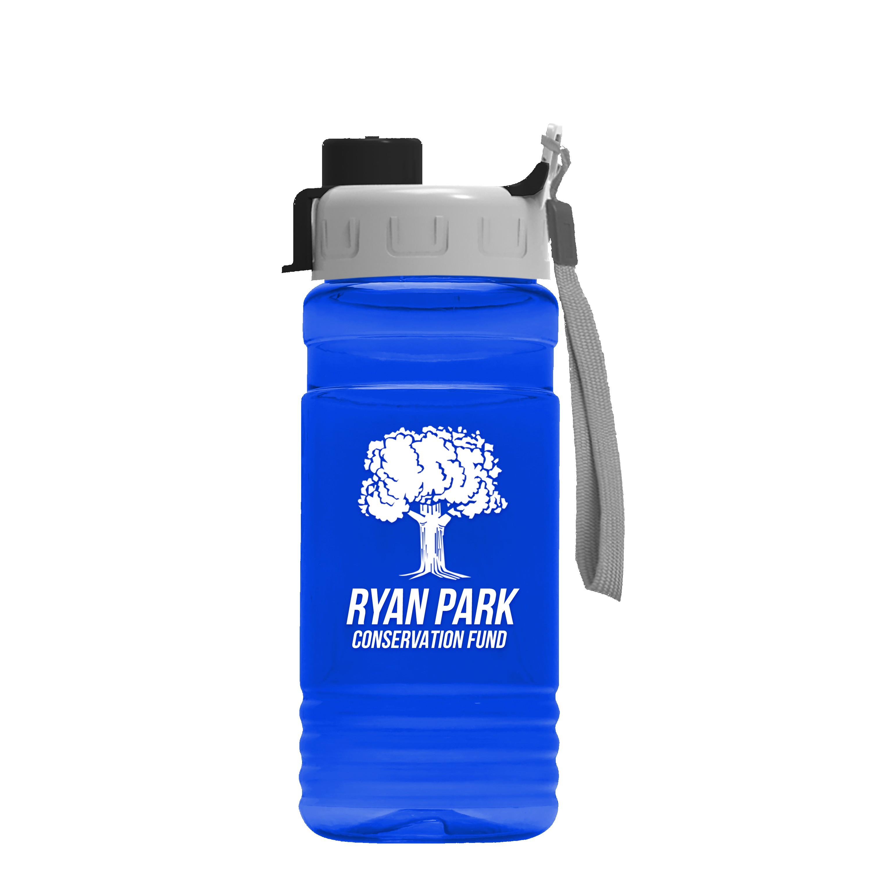 Garyline® RPET Bottle with Quick-Snap Lid - 20 oz. 2
