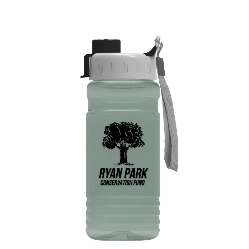Garyline® RPET Bottle with Quick-Snap Lid - 20 oz. 2 Garyline® RPET Bottle with Quick-Snap Lid - 20 oz. 2