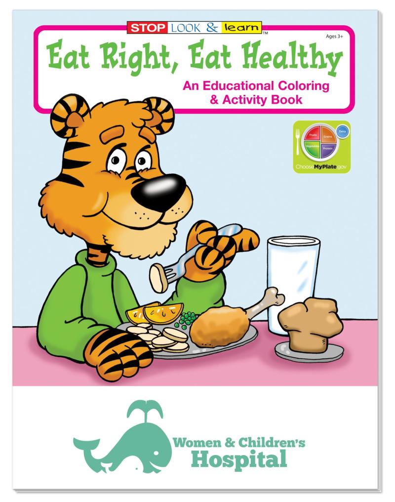 Coloring Book: Eat Right, Eat Healthy 2 Coloring Book: Eat Right, Eat Healthy 2