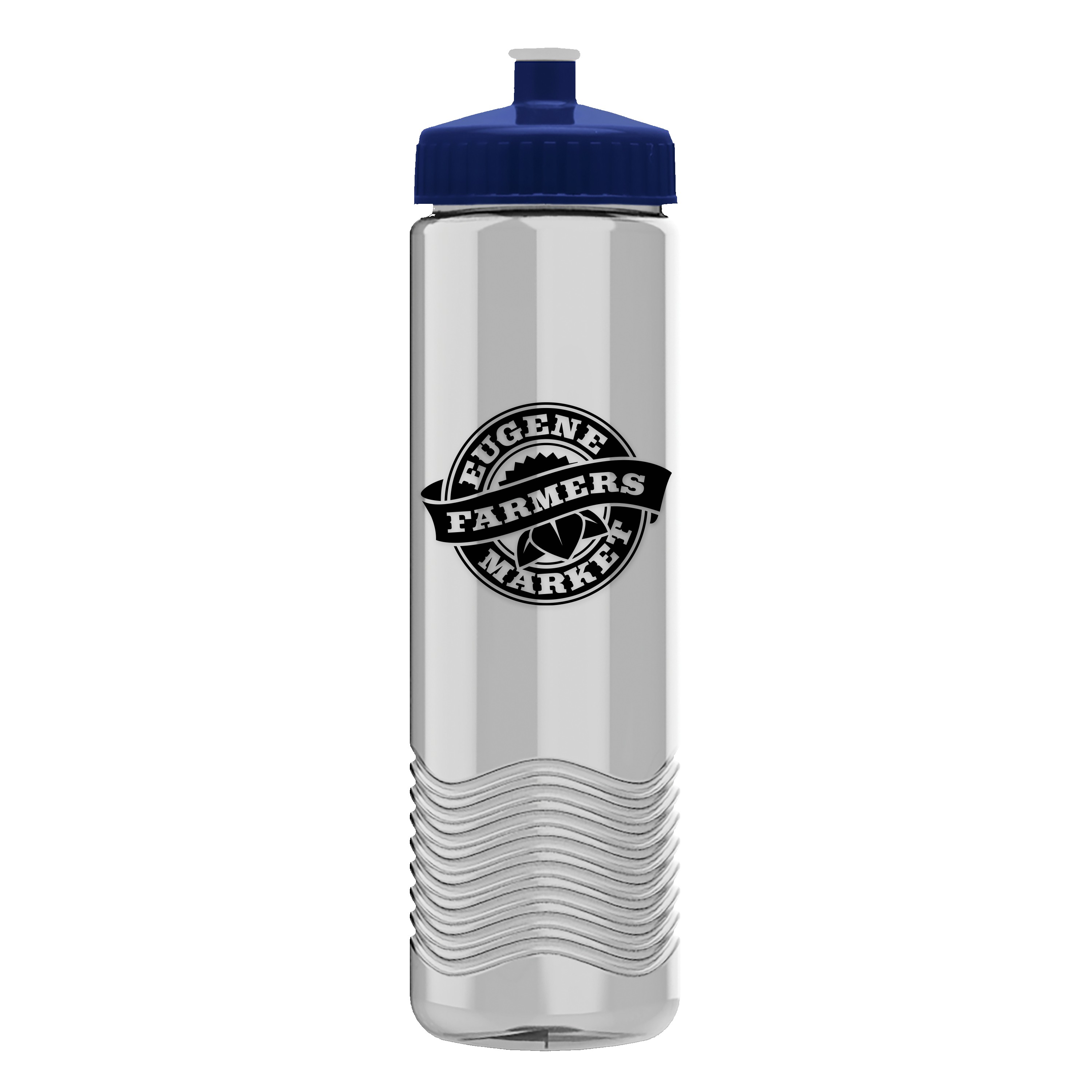 Garyline® Wave Tritan® Bottle with Push-Pull Lid - 24 oz. 2