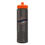 Garyline® Wave Tritan® Bottle with Push-Pull Lid - 24 oz. - TRB24_smoke_bottle_orange_lid_full.png Garyline® Wave Tritan® Bottle with Push-Pull Lid - 24 oz. - TRB24_smoke_bottle_orange_lid_full.png