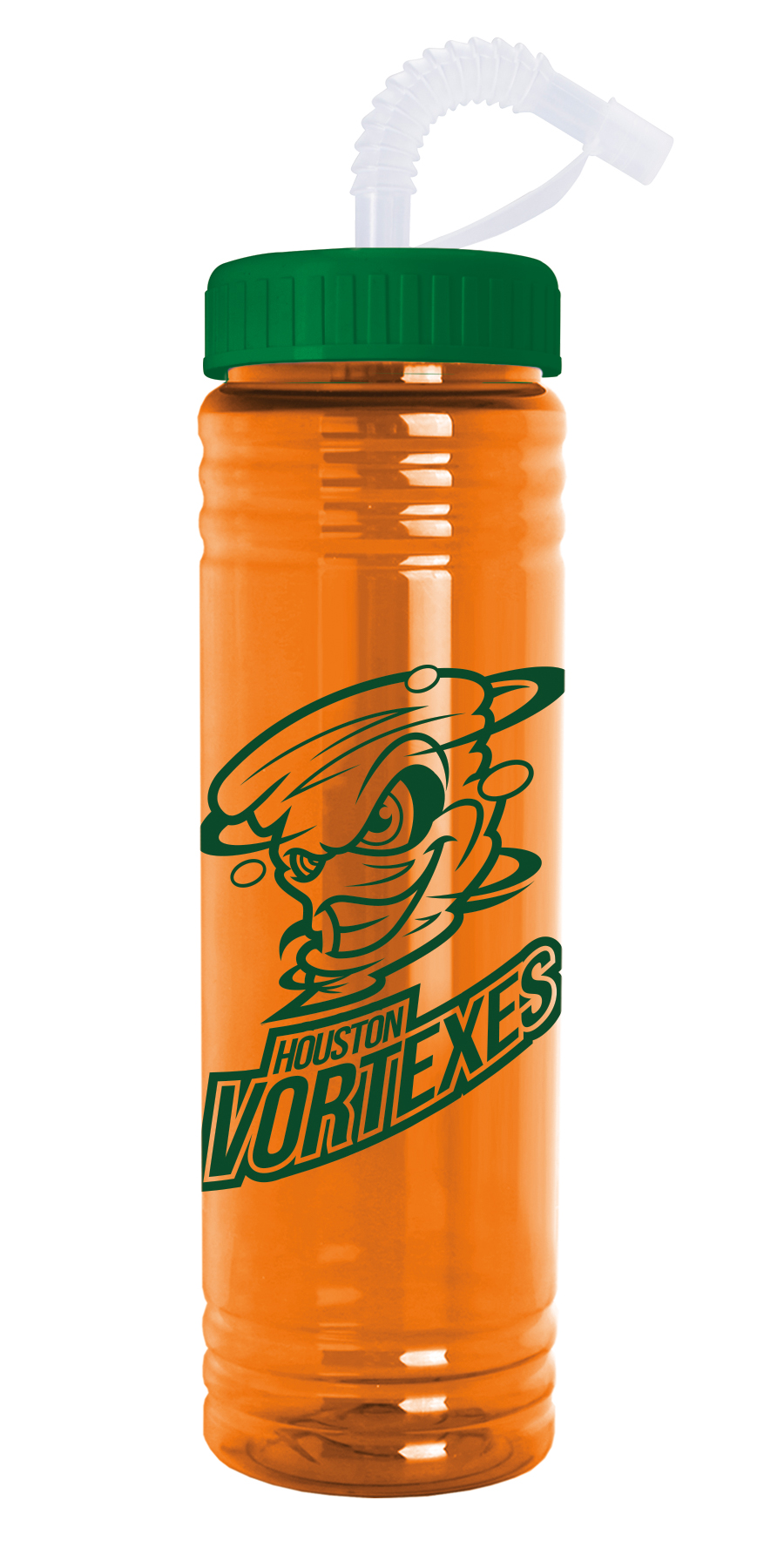 Garyline® Slim Fit Water Bottle With Straw Lid - 24 oz. 2