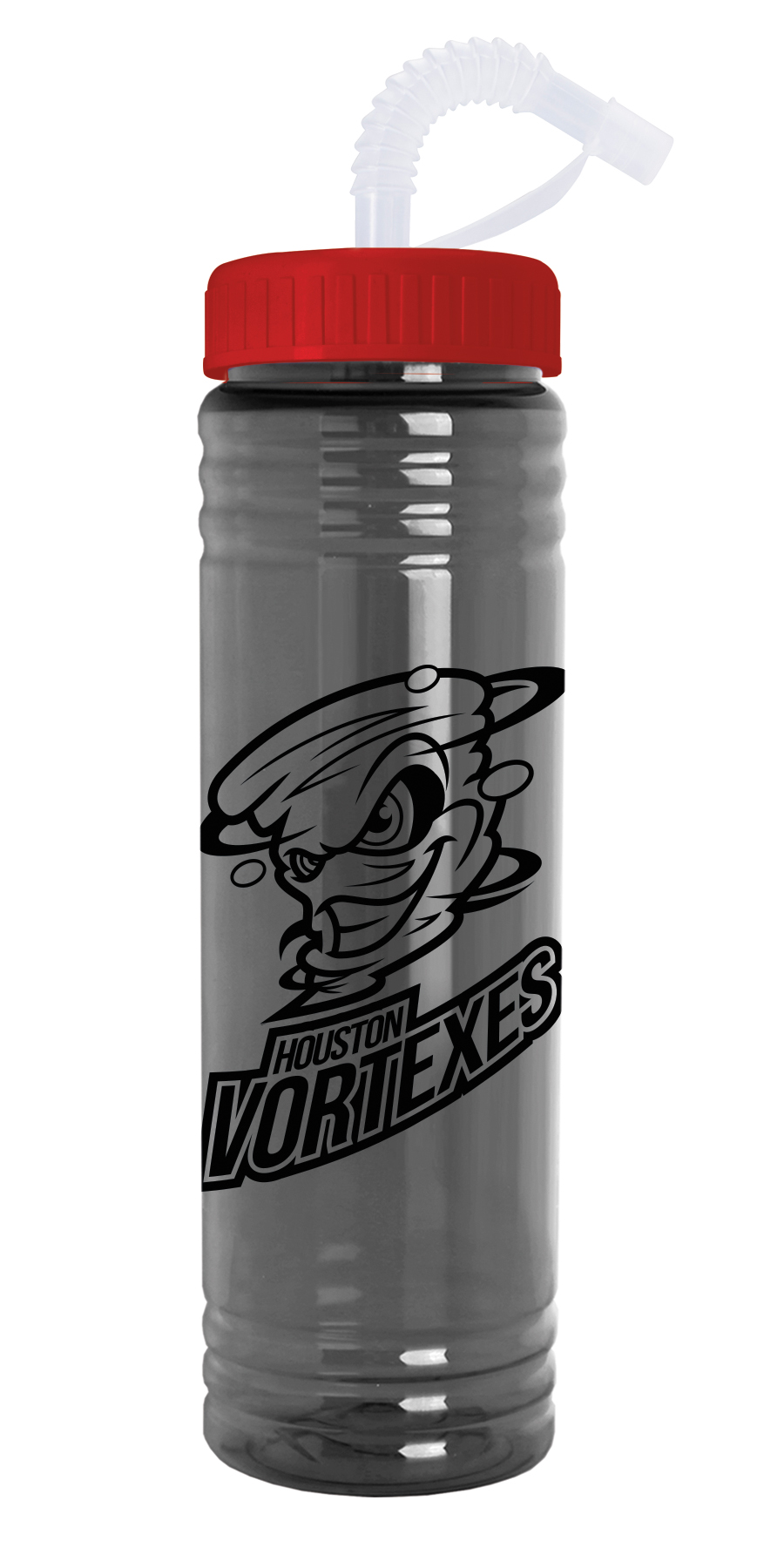 Garyline® Slim Fit Water Bottle With Straw Lid - 24 oz. 2