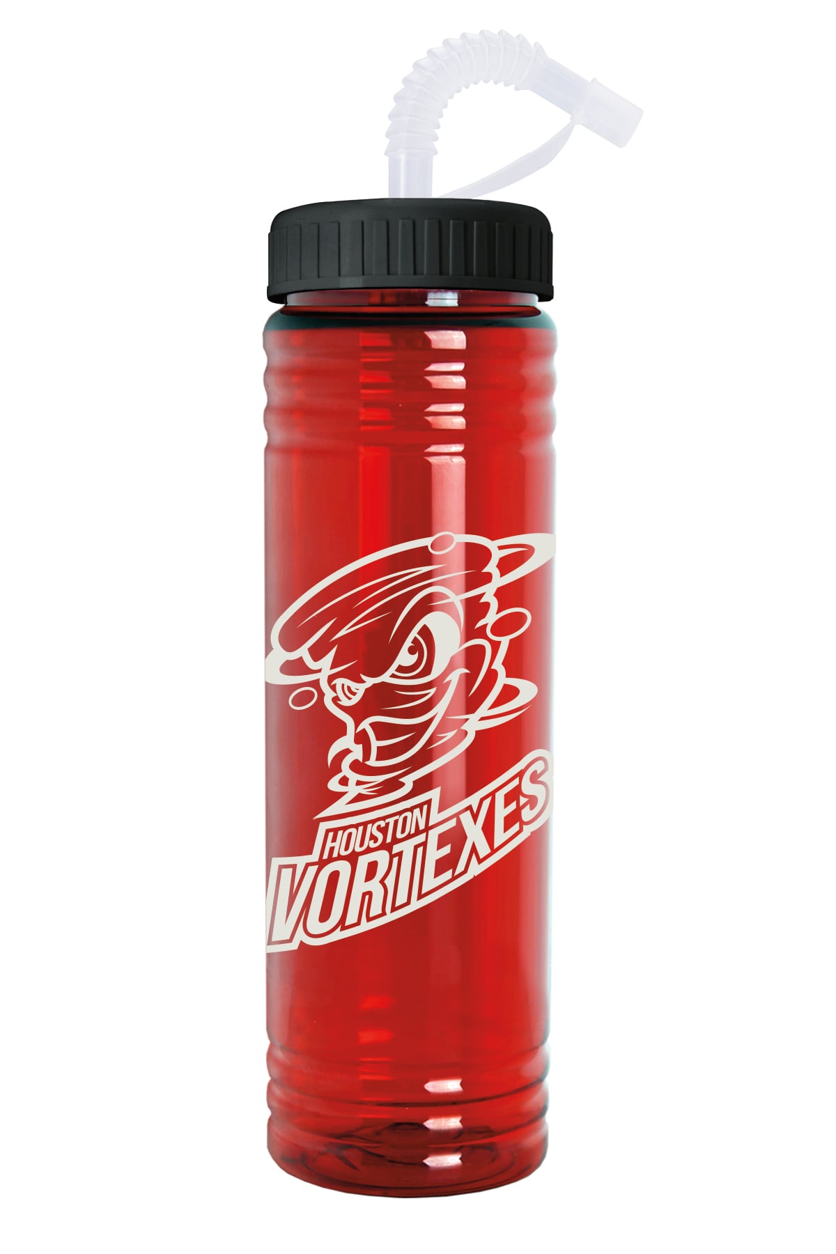Garyline® Slim Fit Water Bottle With Straw Lid - 24 oz. 2